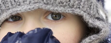 Children’s skin and extreme cold